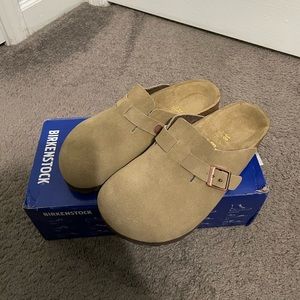 Boston clogs taupe